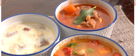 豆と塩豚のスープ簡単レシピ