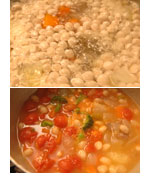 豆と塩豚のスープ簡単レシピ