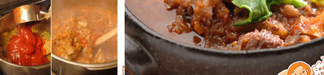 すじ肉のトマト煮簡単レシピ