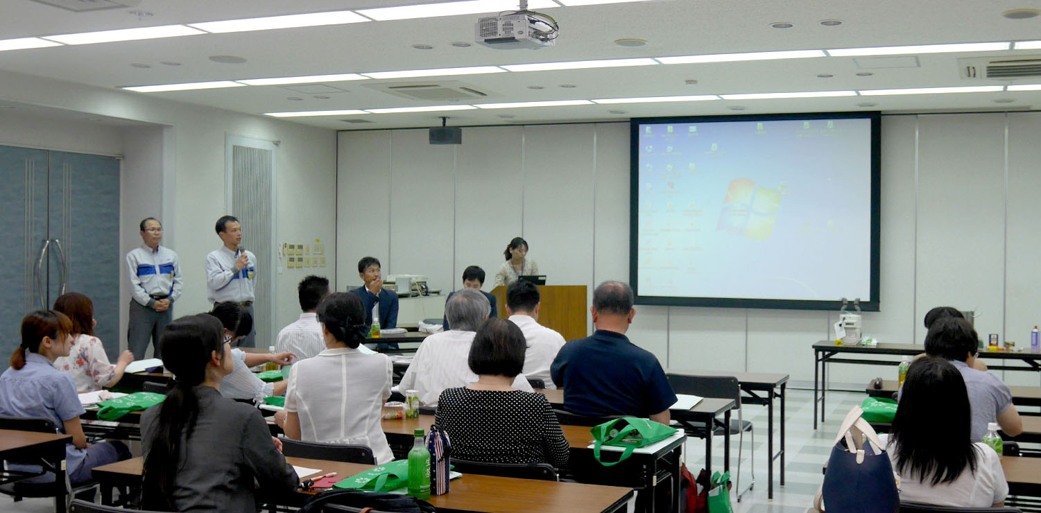 エネルギー教育研修会 工場見学風景