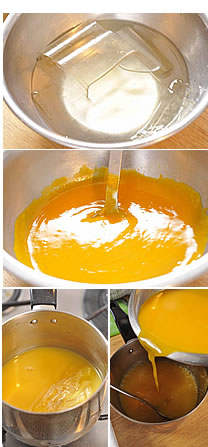 マンゴーとオレンジのゼリー簡単レシピ ビタミンカラーの初夏デザート