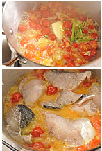 イチジクの果汁で、しっとりと焼きあがります。
リンゴ、洋ナシ、カキなど、イチジク以外の果物でもできるので、ぜひチャレンジしてくださいね。※果物は、薄切りにしてください。