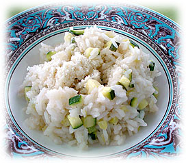 Risotto al zucchiniiYbL[j̃]bgj